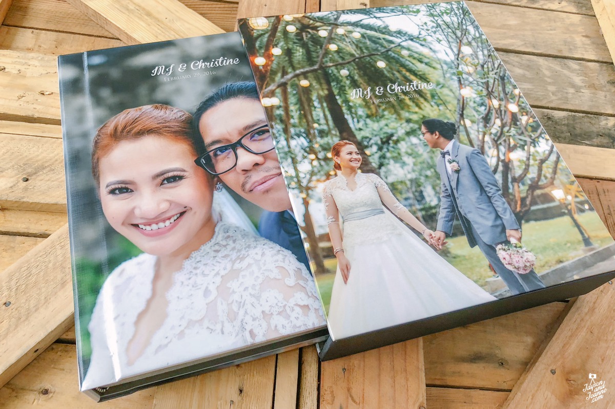 Philippine wedding book sample albums from Jayson and Joanne Photography