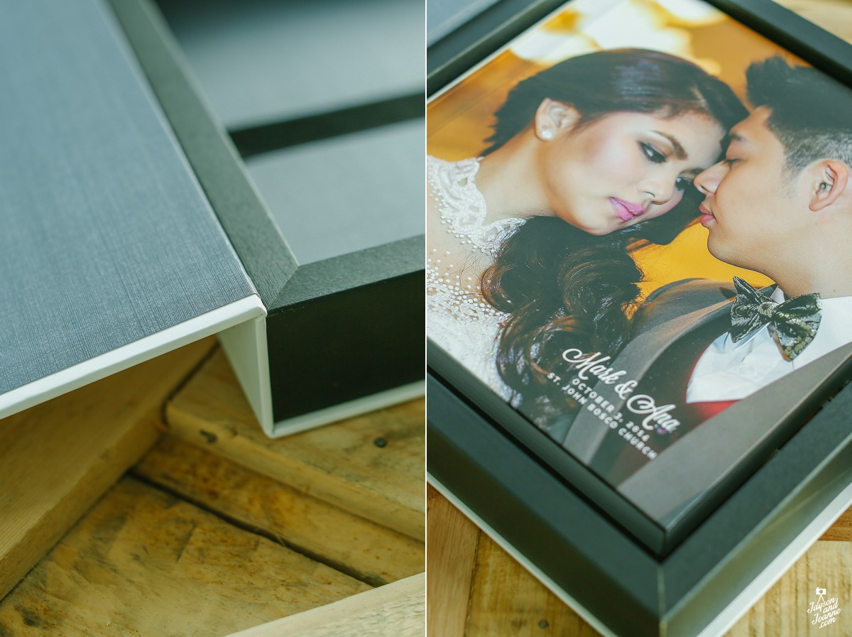 Philippine wedding book sample albums from Jayson and Joanne Photography