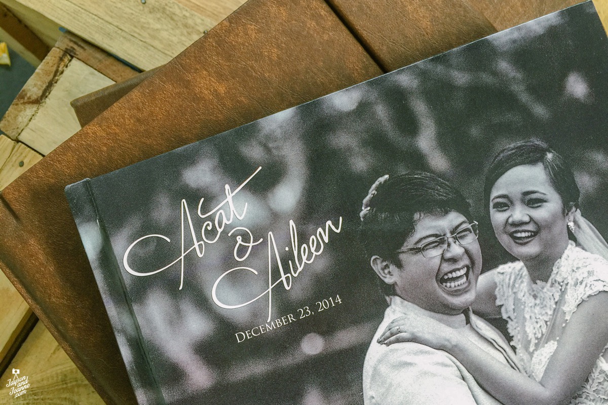 Philippine wedding book sample albums from Jayson and Joanne Photography