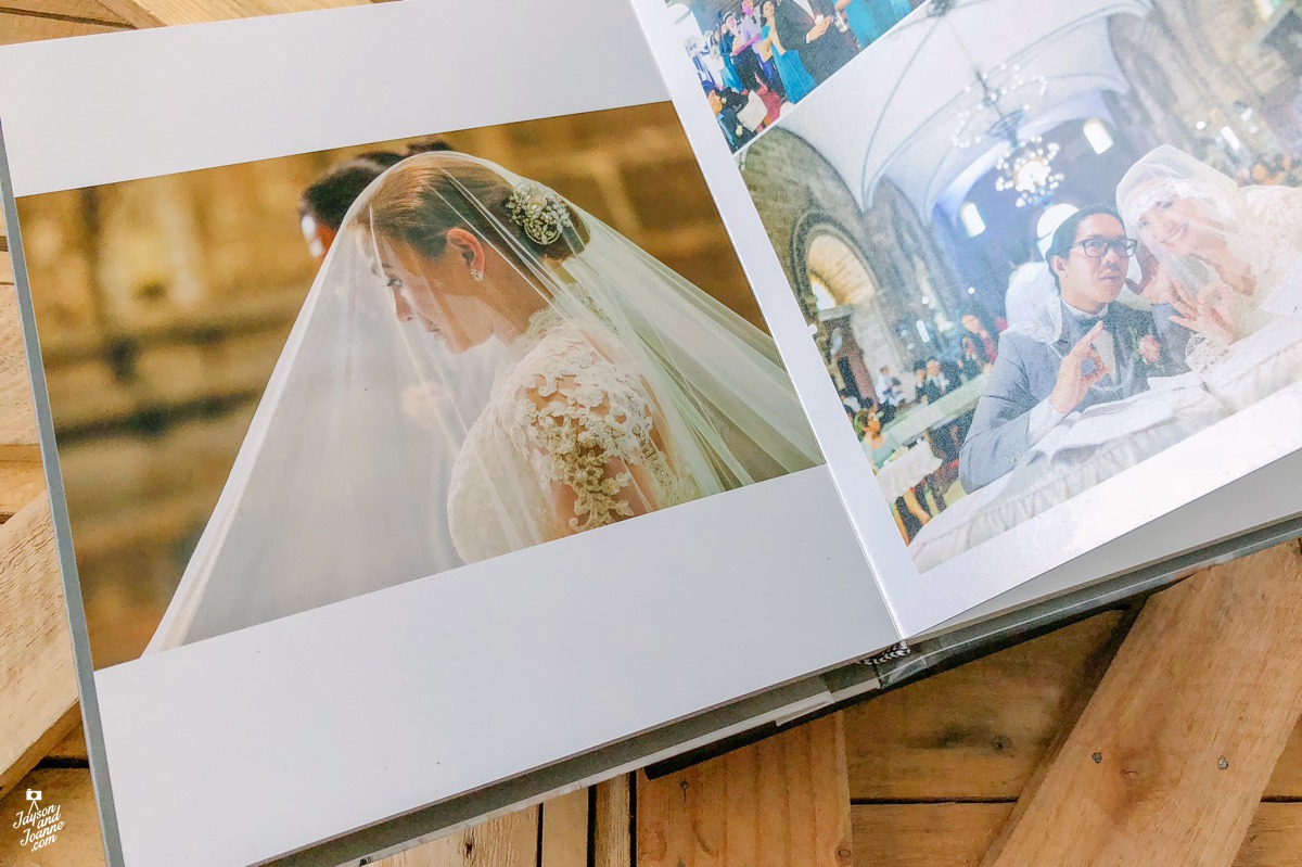 Philippine wedding book sample albums from Jayson and Joanne Photography