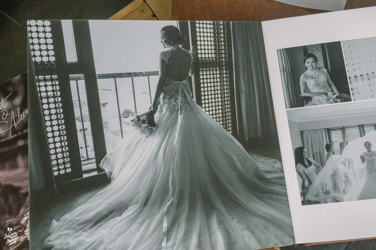 Philippine wedding book sample albums from Jayson and Joanne Photography