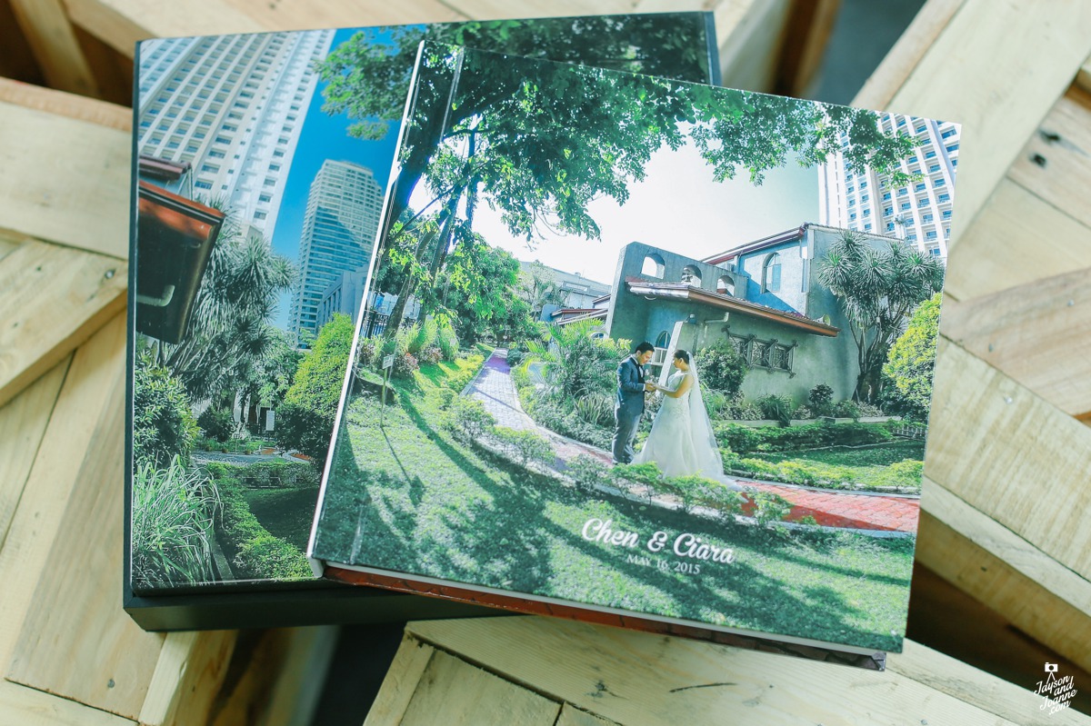 Philippine wedding book sample albums from Jayson and Joanne Photography