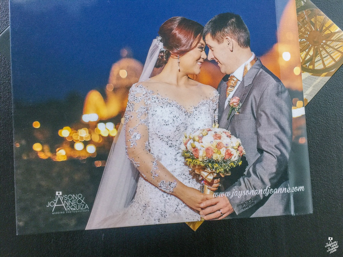 Philippine wedding book sample albums from Jayson and Joanne Photography