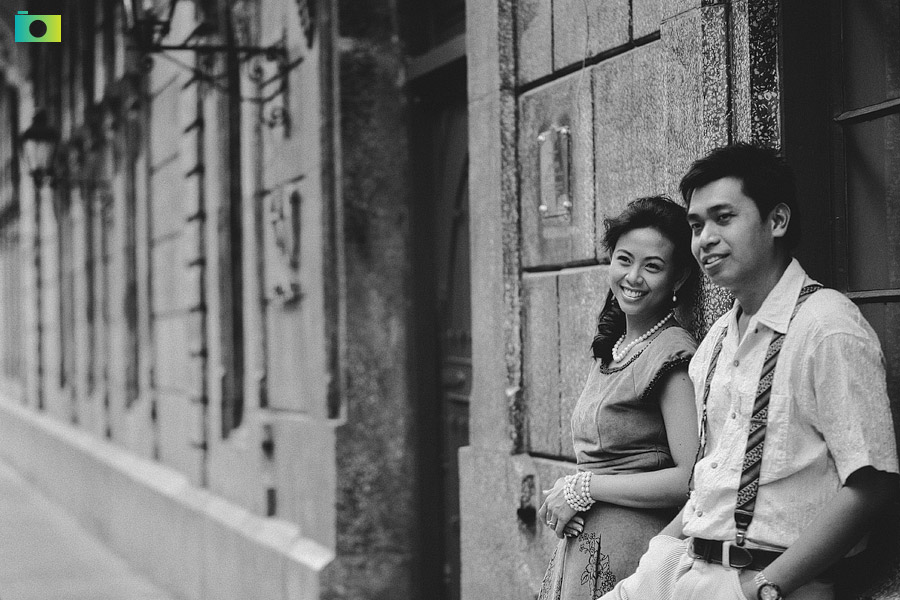 WIllard and Charisma Intramuros Prenup Shoot by Jayson and Joanne Arquiza