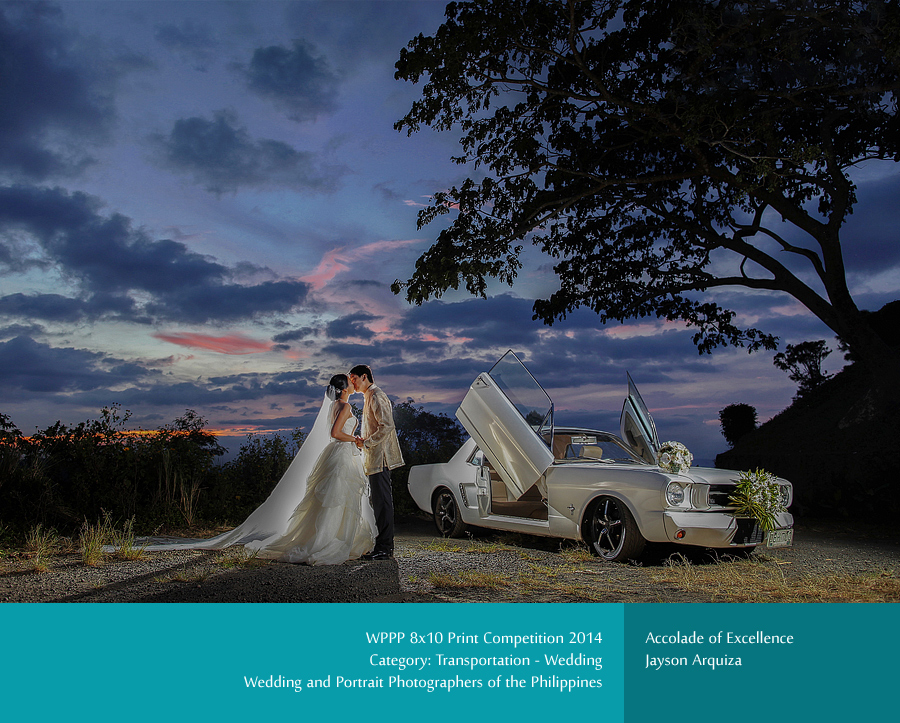 Jayson Arquiza is an award winning WPPP Master Wedding Photographer since joining in 2014.
