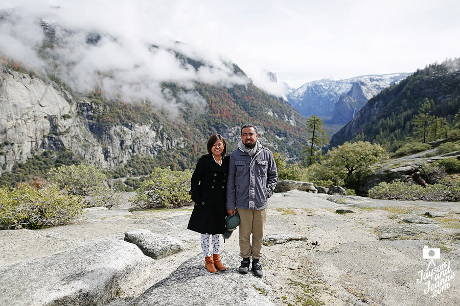 Jayson and Joanne Arquiza loves to travel. This is from Yosemite, California, 2016.