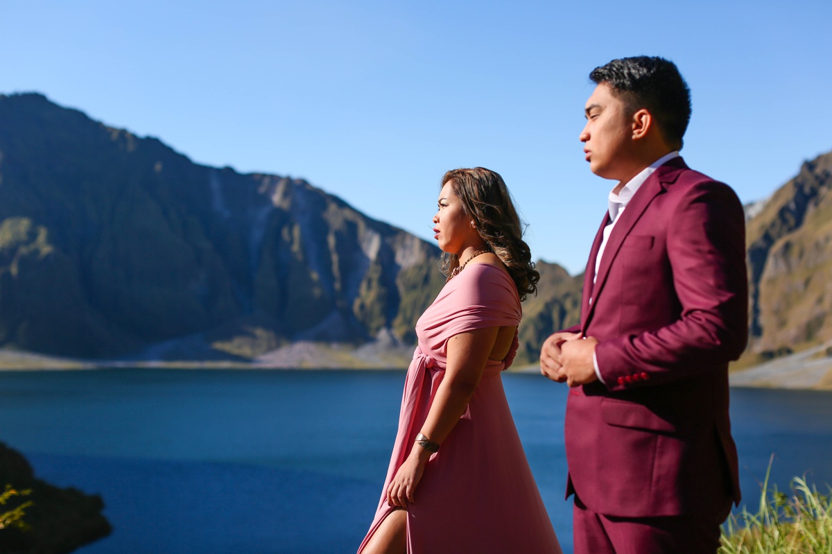 Mount Pinatubo Adventure prenup shoot by Jayson and Joanne Arquiza styling by Merry Me Philippines