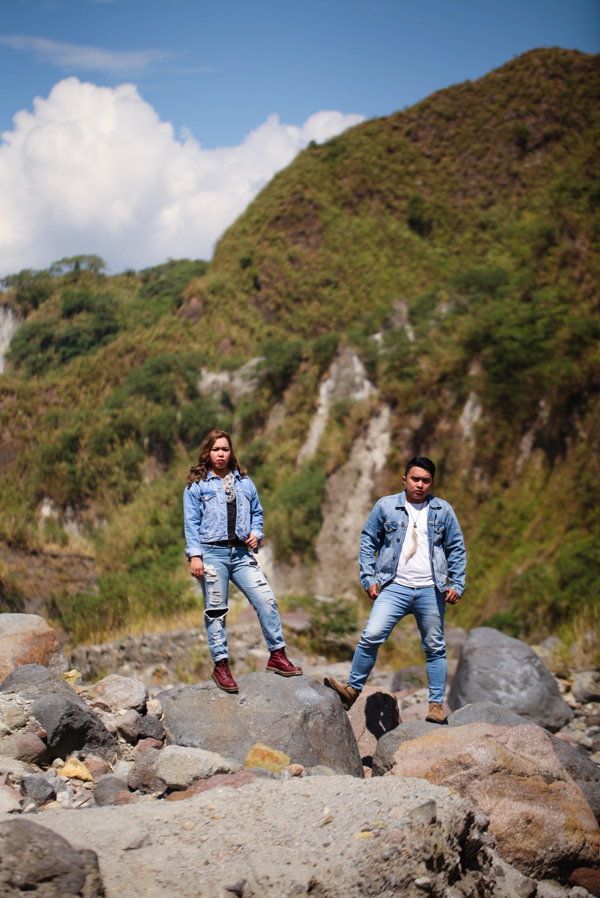 Mount Pinatubo Adventure prenup shoot by Jayson and Joanne Arquiza styling by Merry Me Philippines