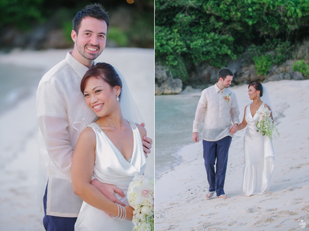 Boracay husband and wife wedding photographers Jayson and Joanne Arquiza Shangri-la