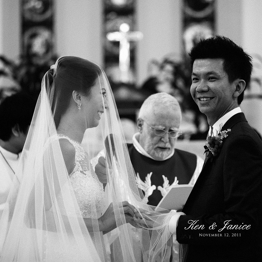 Ken Wong & Janice Layung Singapore Wedding by Jayson & Jo Anne Arquiza in Monochrome Series