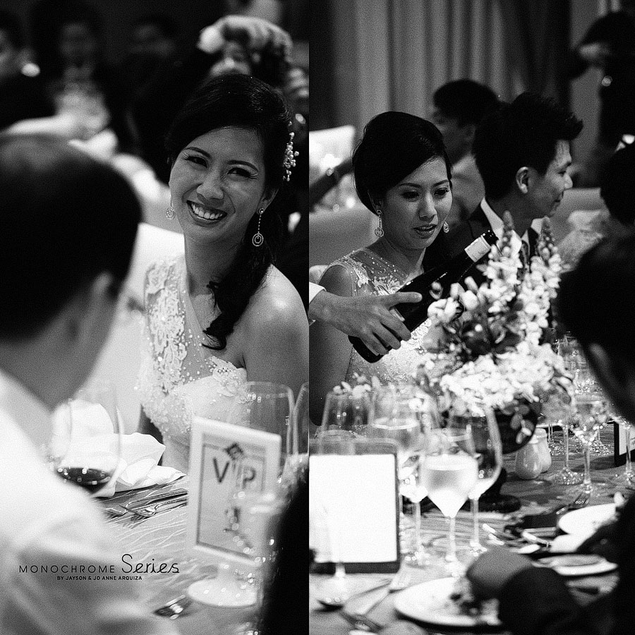 Ken Wong & Janice Layung Singapore Wedding by Jayson & Jo Anne Arquiza in Monochrome Series