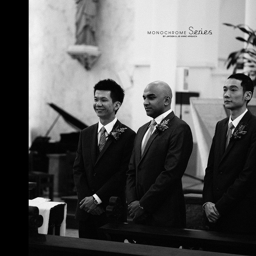 Ken Wong & Janice Layung Singapore Wedding by Jayson & Jo Anne Arquiza in Monochrome Series