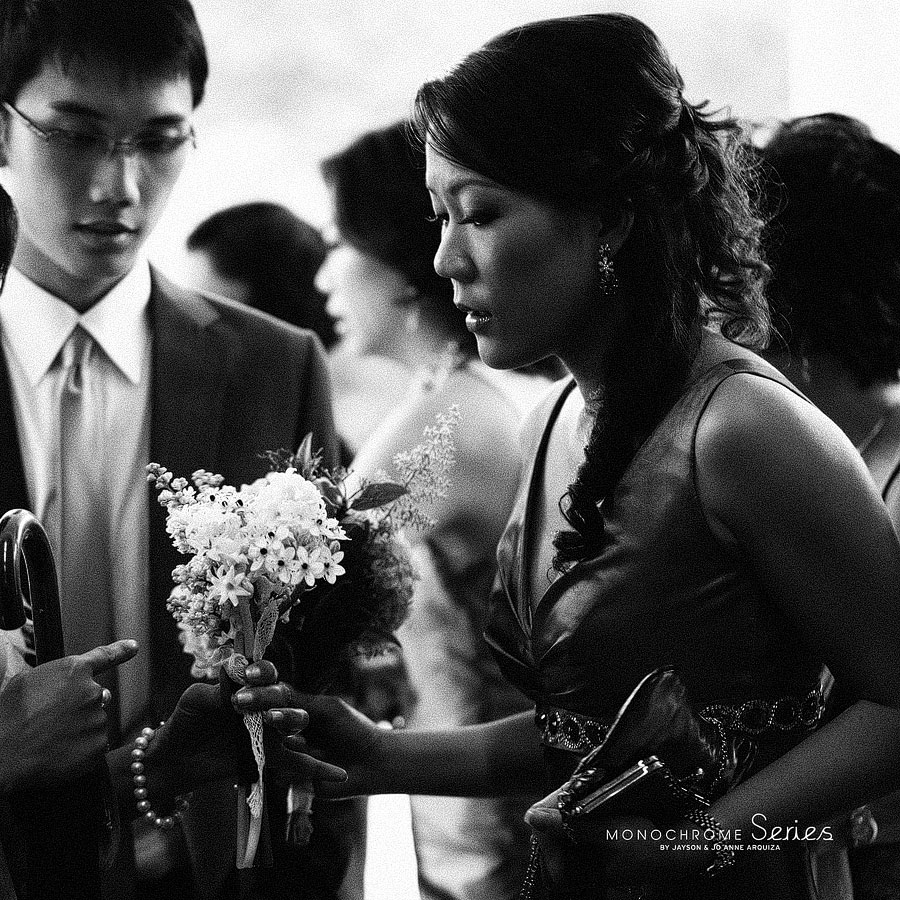 Ken Wong & Janice Layung Singapore Wedding by Jayson & Jo Anne Arquiza in Monochrome Series