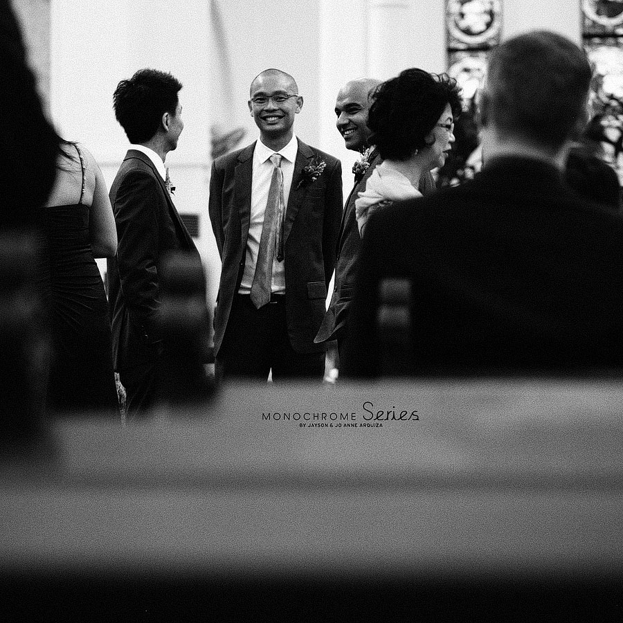 Ken Wong & Janice Layung Singapore Wedding by Jayson & Jo Anne Arquiza in Monochrome Series