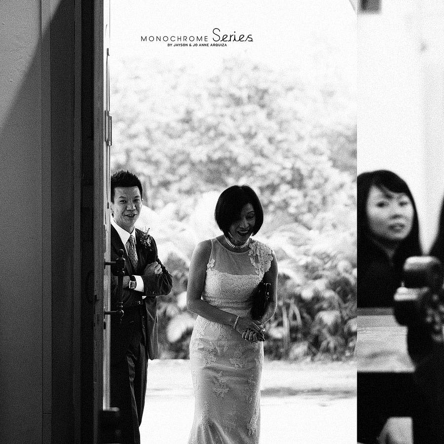 Ken Wong & Janice Layung Singapore Wedding by Jayson & Jo Anne Arquiza in Monochrome Series