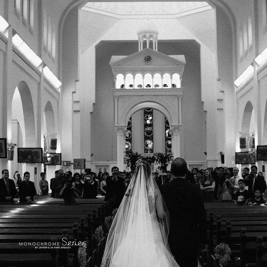 Ken Wong & Janice Layung Singapore Wedding by Jayson & Jo Anne Arquiza in Monochrome Series