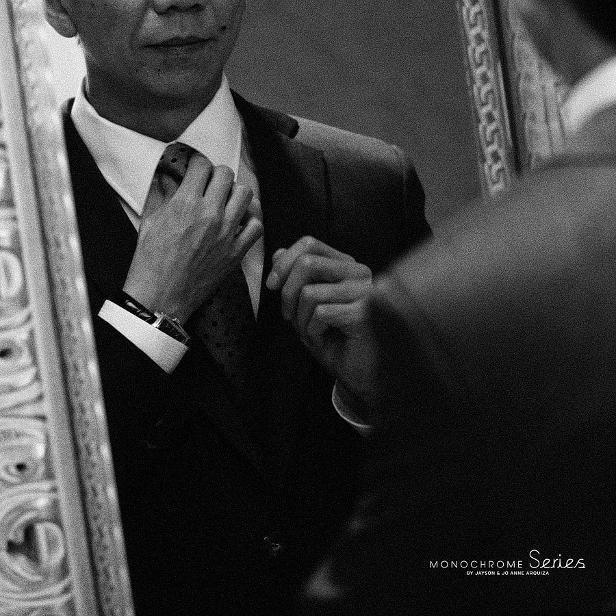 Ken Wong & Janice Layung Singapore Wedding by Jayson & Jo Anne Arquiza in Monochrome Series