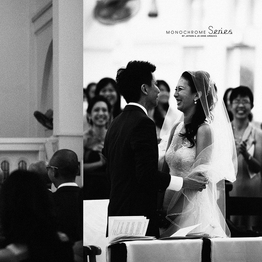 Ken Wong & Janice Layung Singapore Wedding by Jayson & Jo Anne Arquiza in Monochrome Series