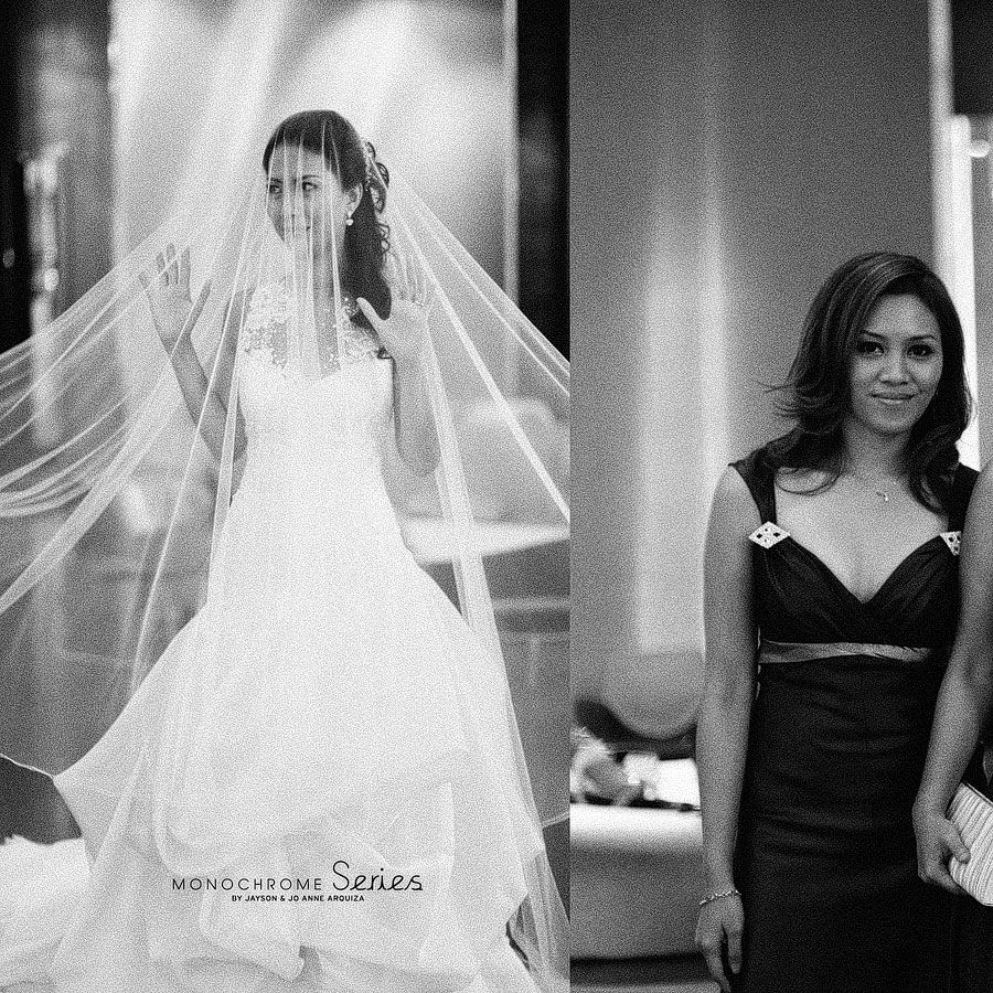 Ken Wong & Janice Layung Singapore Wedding by Jayson & Jo Anne Arquiza in Monochrome Series