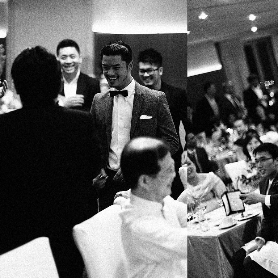 Ken Wong & Janice Layung Singapore Wedding by Jayson & Jo Anne Arquiza in Monochrome Series