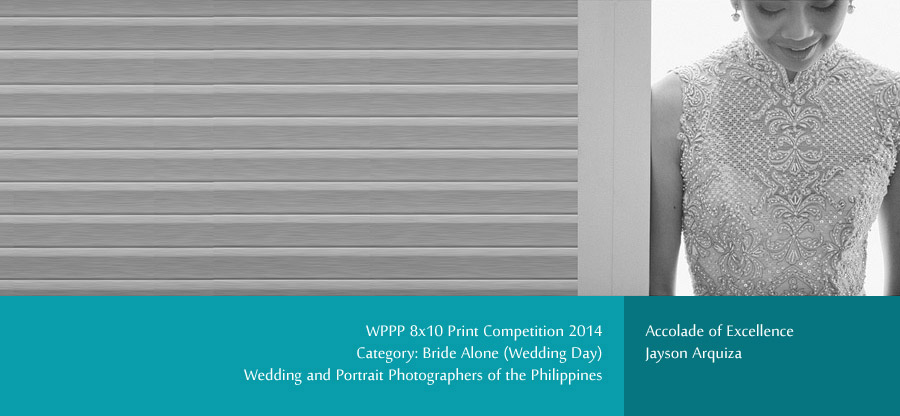 Jayson Arquiza is an award winning WPPP Master Wedding Photographer since joining in 2014.