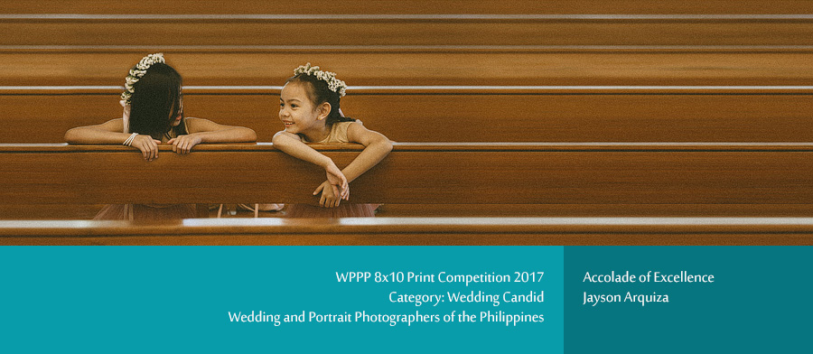 Jayson Arquiza is an award winning WPPP Master Wedding Photographer since joining in 2014.