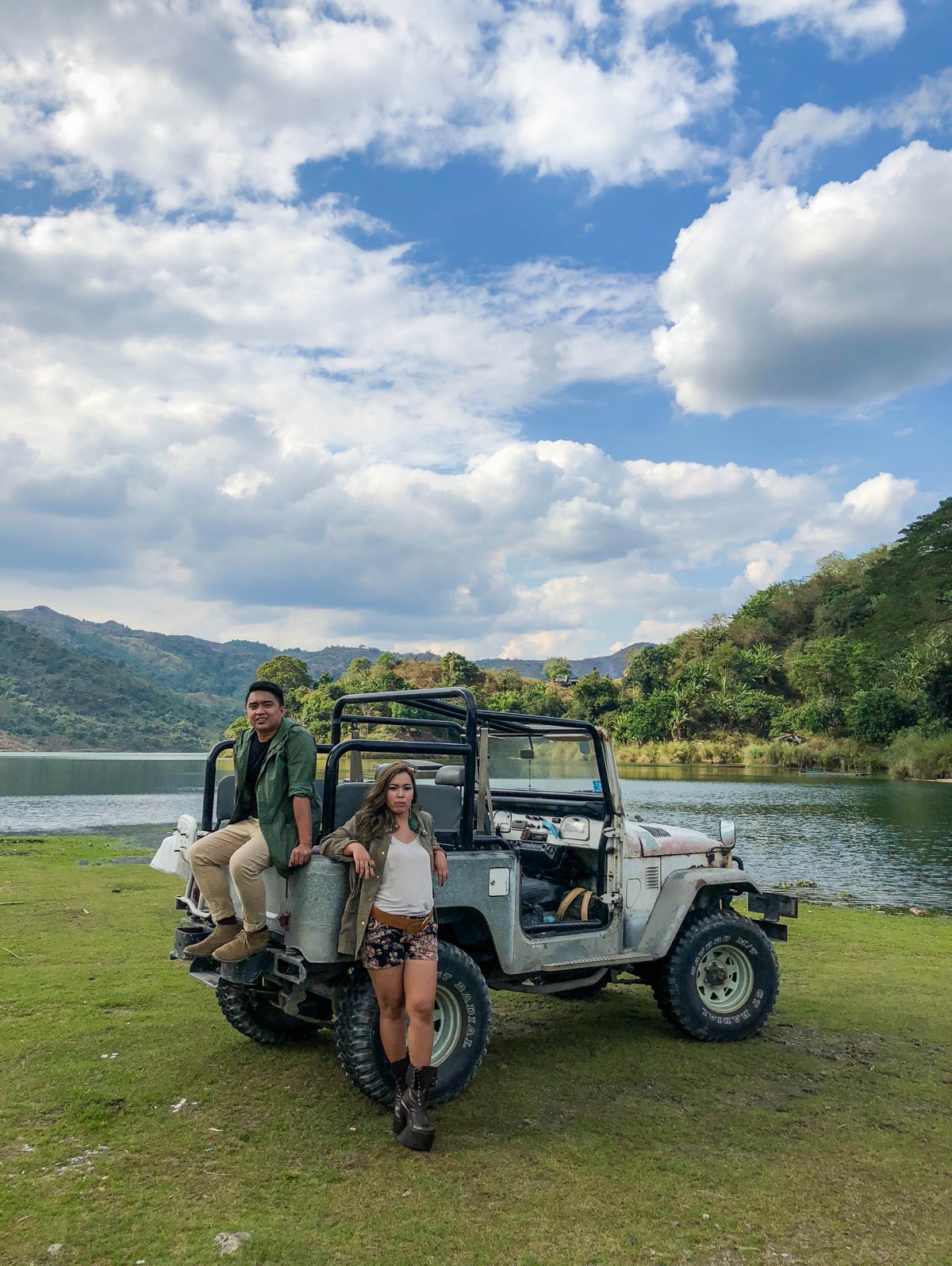 Mt Pinatubo prenup using the new Iphone 8 manila wedding photographer