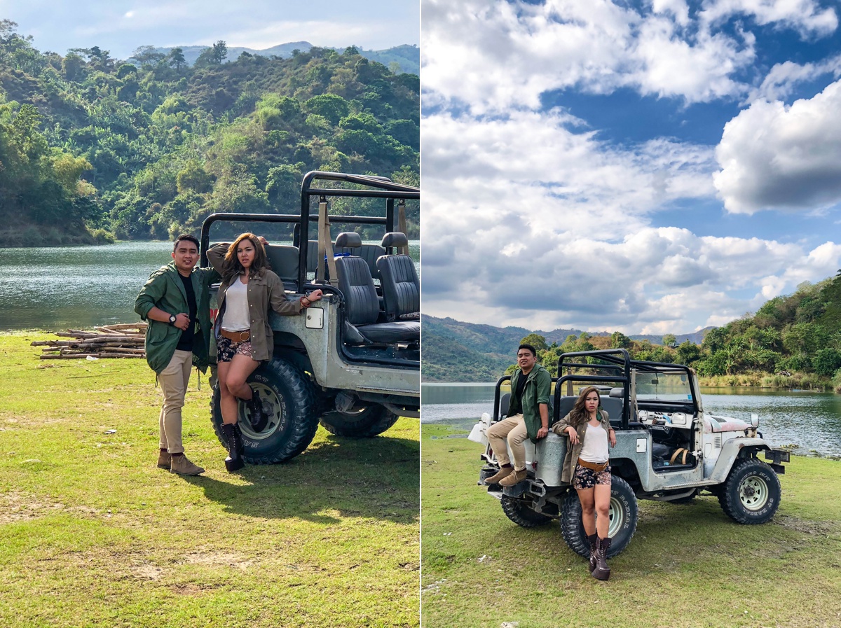 Mt Pinatubo prenup using the new Iphone 8 manila wedding photographer